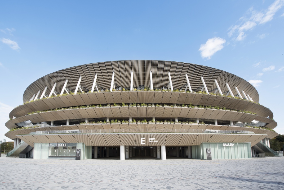 national stadium in tokyo by KKAA
