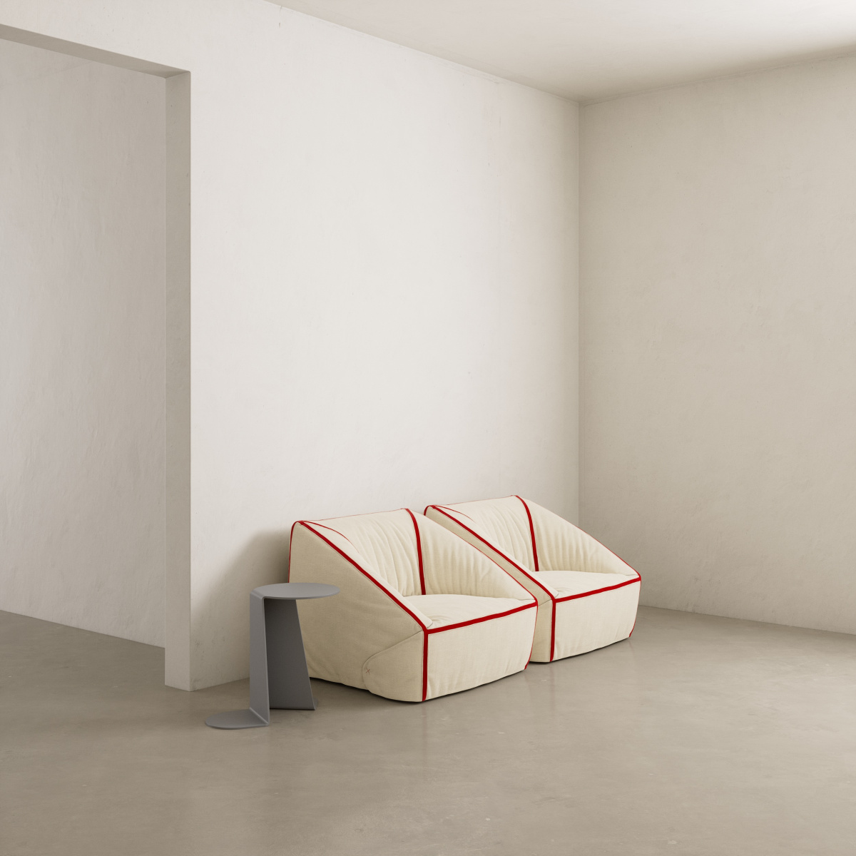 Crease collection by Faye Toogood for Meritalia