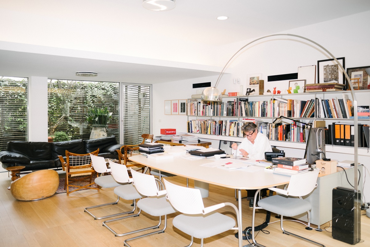 Inside Antonio Citterio's Milan Studio