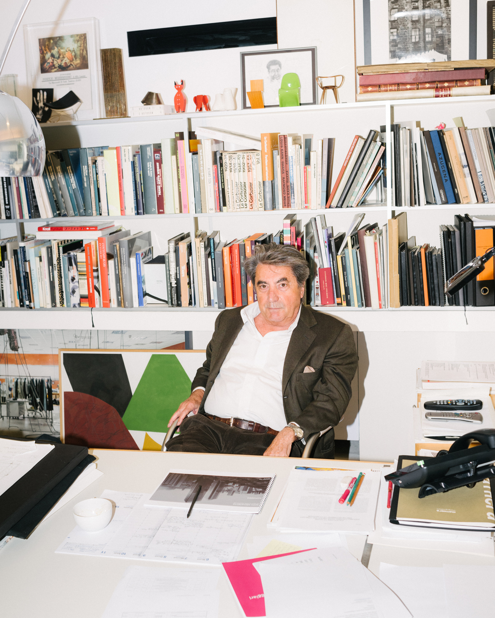 Inside Antonio Citterio's Milan Studio