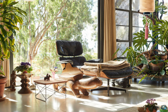 herman miller sixtysix magazine ltr eucalyptus table eames chair lounger