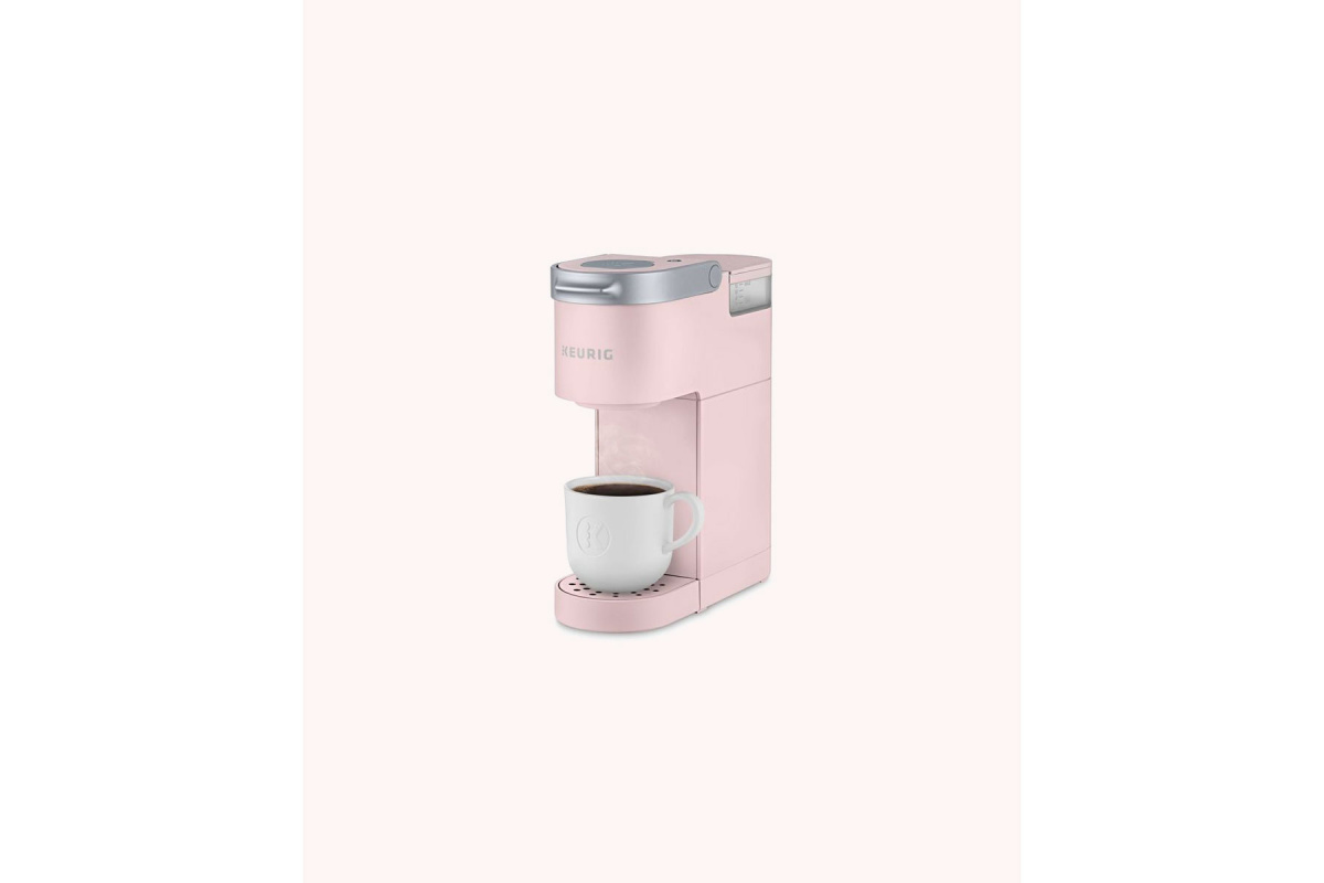 keurig pink k-mini coffee maker elle lorraine