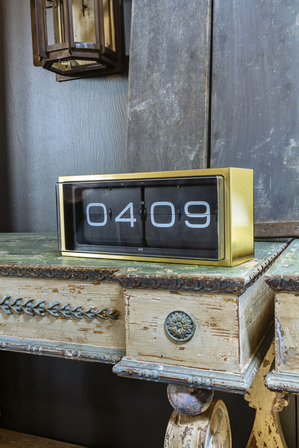sixtysix mag termaat clock brass