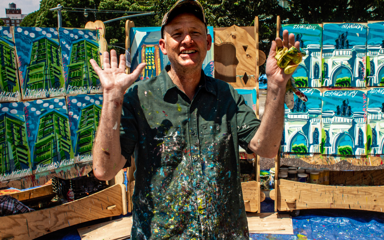 How Steve Keene Sustains His Prolific Painting Practice