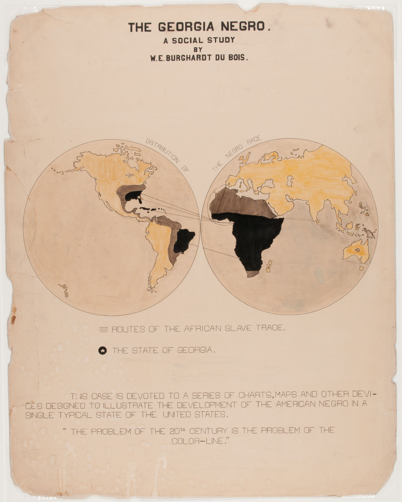 W. E. B. Du Bois Infographics Set Out To Refute Racism