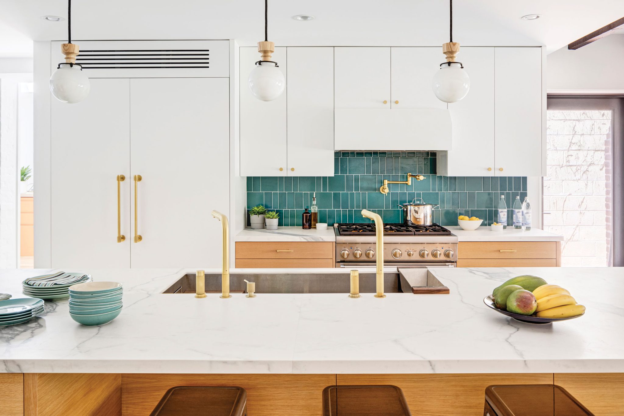 Inside Watermark Designs President Avi Abel’s Modern-Meets-Traditional Park Slope Kitchen